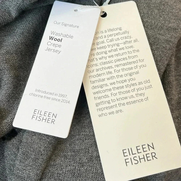 NWT Eileen Fisher 100% Wool Cardigan - Picture 10 of 10
